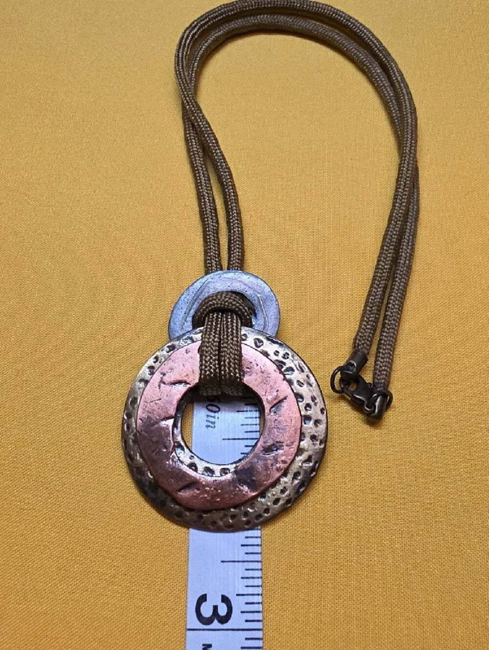 Lot 2 ▪︎ Vintage Boho Mixed Metal Pendant & Handcrafted Tree of Life Necklaces
